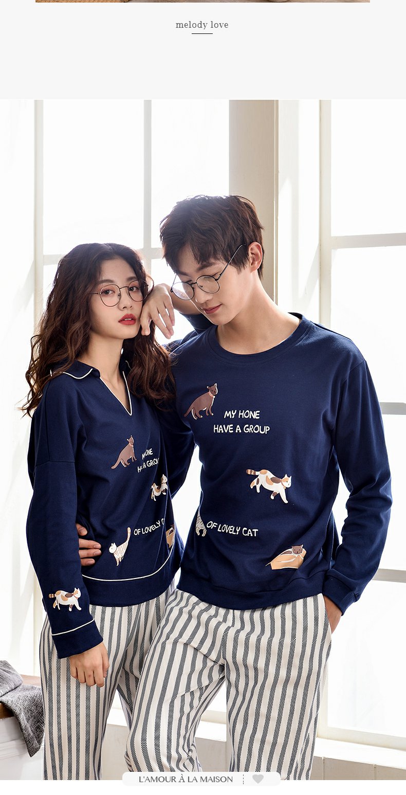 Pyjama mixte en Coton à manches longues - Ref 3005907 Image 14