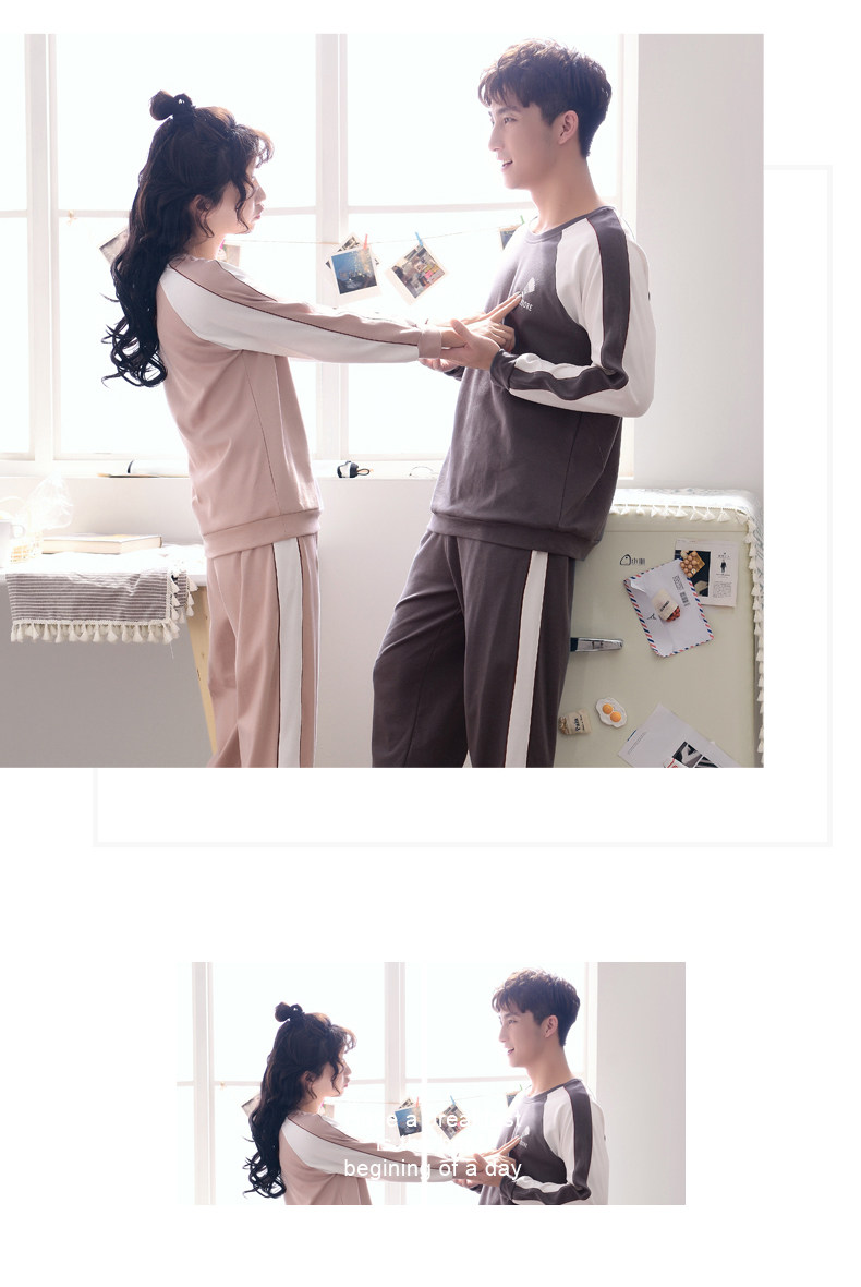 Pyjama mixte en Coton à manches longues - Ref 3006029 Image 9