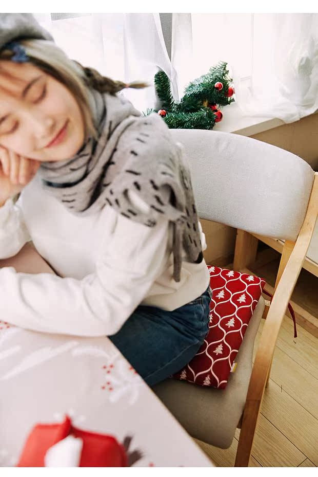 Carihome Ghế ăn Mỹ đệm bông sofa đệm văn phòng bộ nhớ đệm bông Bắc Âu đệm vải đệm ghế bàn ăn