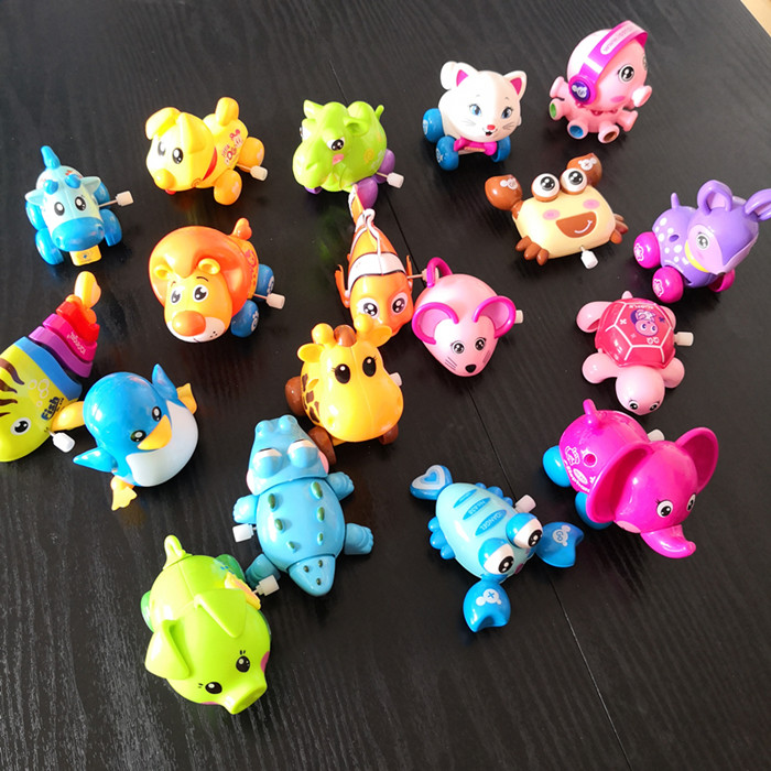 Child Clockwork Toys Baby Puzzle Toy Dolly Baby Fun up bar Animal toy car