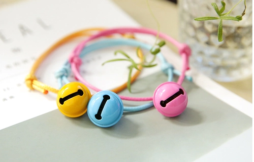 Колокольчик, чокер, мультяшный милый аксессуар, клубника, ожерелье, кот, на удачу, домашний питомец, простой и элегантный дизайн