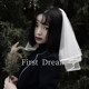 FirstDream 레트로 신부 증명서 사진 소품 소형 머리 장식 새틴 대형 활 짧은 제안 베일