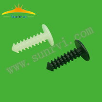 Small Hole 3 8MM barbed rivet rod diameter 4 2 small size tree rivet Barb plastic staple small rubber nail