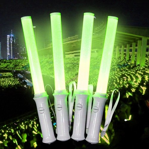 Светодиодная флуоресцентная палочка с дистанционным управлением, униформа, изменяющая цвет, световая палочка для управления полем, реквизит для концертной атмосферы, поддержка поддержки настройки