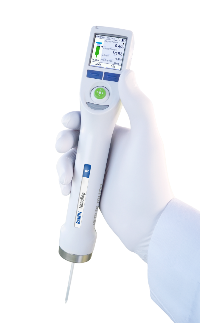 瑞宁 NanoRep纳升级手持式电动分液器抢先试用