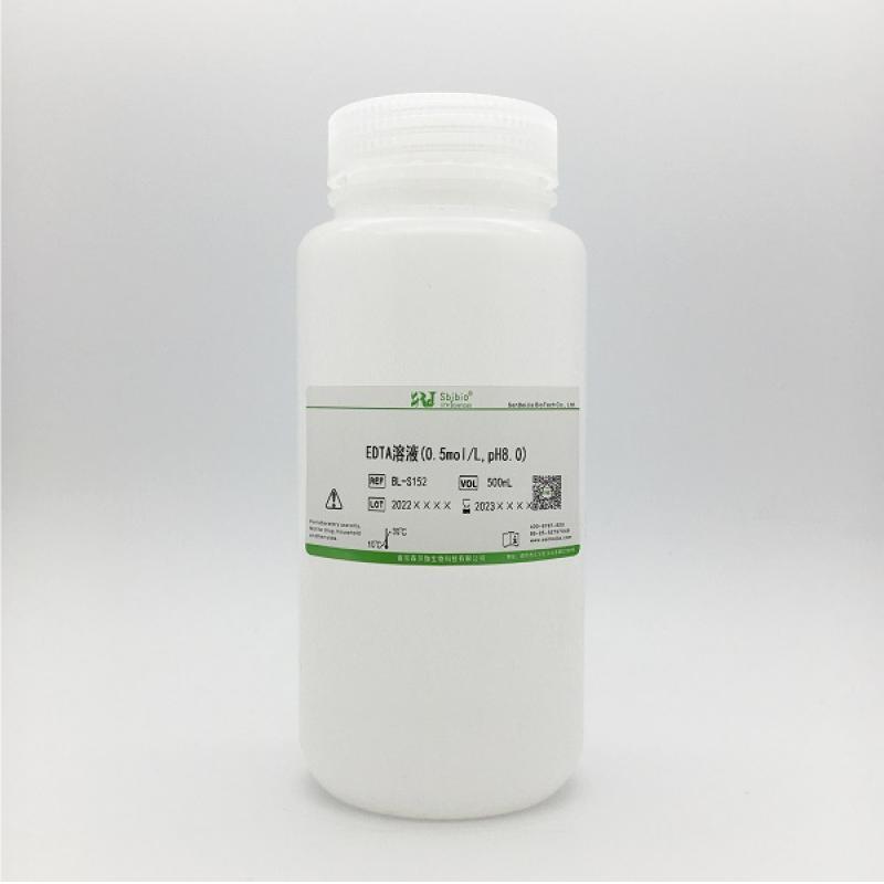 森贝伽 BL-S152 EDTA溶液(0.5mol/L,pH8.0) 500mL