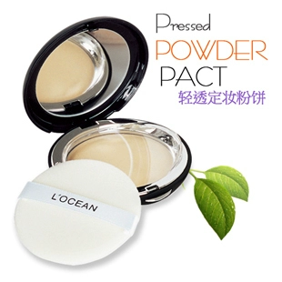 Hàn Quốc LOCEAN Luxiang Clear Makeup Powder Foundation Oil Control Anti-Sweat Concealer Lasting Moisturizing Chính hãng - Bột nén