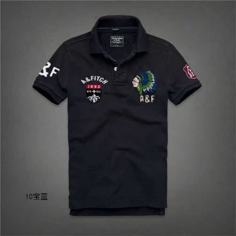 Mùa hè 2018 mới AF nam ve áo ngắn tay màu đơn giản POLO áo sơ mi af thời trang nam xu hướng nửa tay áo áo polo nam hàng hiệu