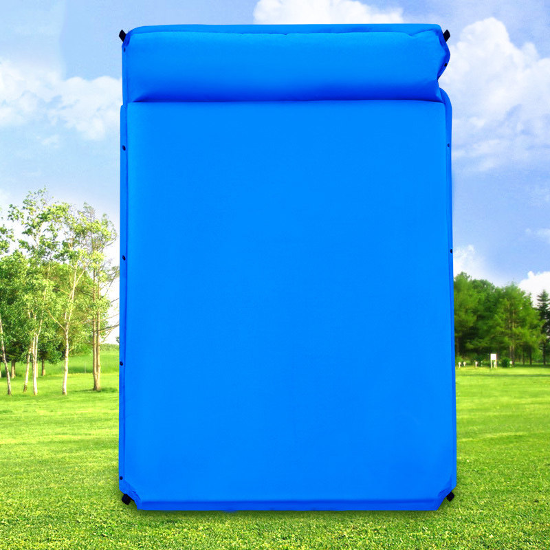The inflatable cushion mat double automatic inflatable cushion bed portable widening thickened mat picnic mat