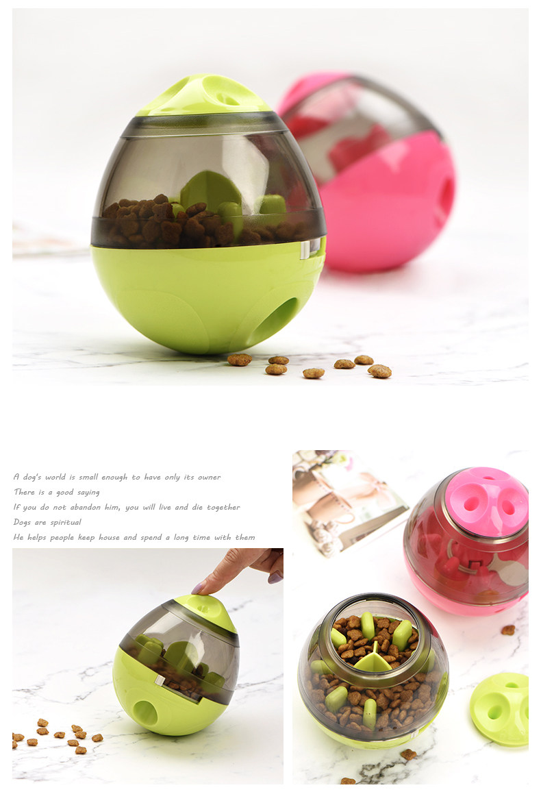Chó Leaping Đồ Chơi Tumbler Rò Rỉ Thực Phẩm Balls Mèo và Chó Giải Nén Hiện Vật Thực Phẩm Chậm Pet Dog Đồ Chơi đồ chơi cho mèo
