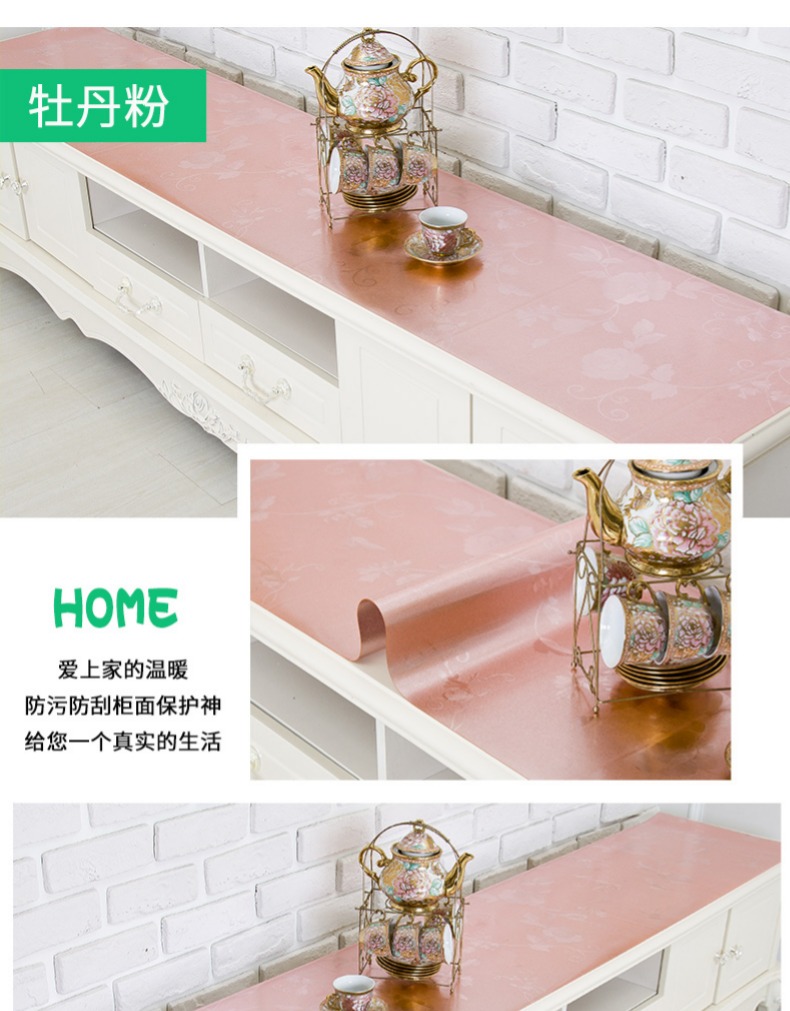 giá tivi sony TV tủ mat PVC khăn trải bàn không thấm nước bàn cà phê mat nhựa mềm thủy tinh trong suốt PVC tấm pha lê pad in net - TV tivi 75 inch giá rẻ