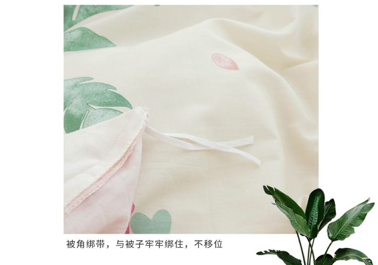 ins gió tấm đỏ ròng trên tâm trí đơn giản ký túc xá ba mảnh tấm được trang bị giường 4 gia đình bốn bông chăn bông cô gái của - Bộ đồ giường bốn mảnh chăn ga tencel