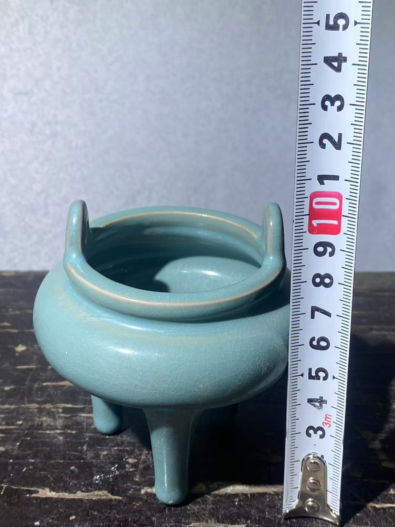 川瀬忍 青磁鎬湯碗 湯呑 共箱 人间国宝，中国汝瓷，汝窑，茶具，茶器 川瀬忍 青磁鎬湯碗 湯呑 共箱 人间国宝，中国汝瓷，汝窑，茶具