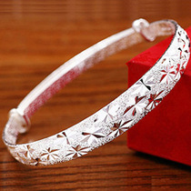 Gypsophila 925 Silver Bracelet Female Korean Student Mori Silver Bracelet for Girlfriend Birthday Gift