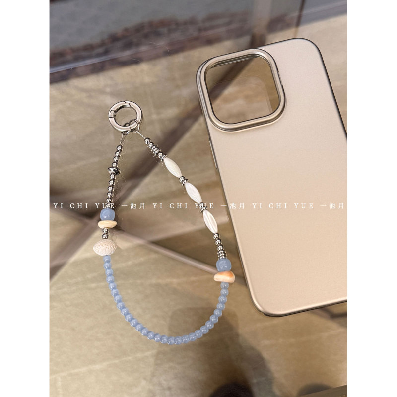 A Pool of Moonlight |   Sea Blue Original Cool Summer Feel Phone Chain Ccd Lanyard