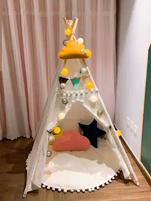 Baby baby room tent indoor princess girl boy children toy game house Indian canvas small house