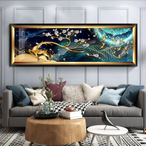 Modern light luxury bedroom bedside elk decorative painting banner European master bedroom room mural living room sofa background painting