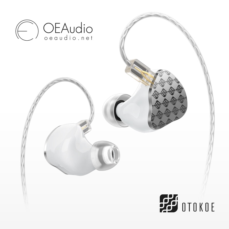 Oe Audio Otokoe Three Dynamic In-Ear Monitor Headphones Wired Earbuds Hifi Balanced
