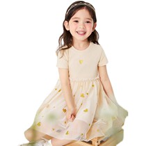 Domei Barabara baby girls dress dress cotton Summer Little Middle Child princess dresses dress 21112200142
