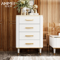 (New Products) Light Luxury Bucket Cabinet Post-modern Simple 345 Bucket Cabinet Storage Side Cabinet Living Room Cabinet Furniture