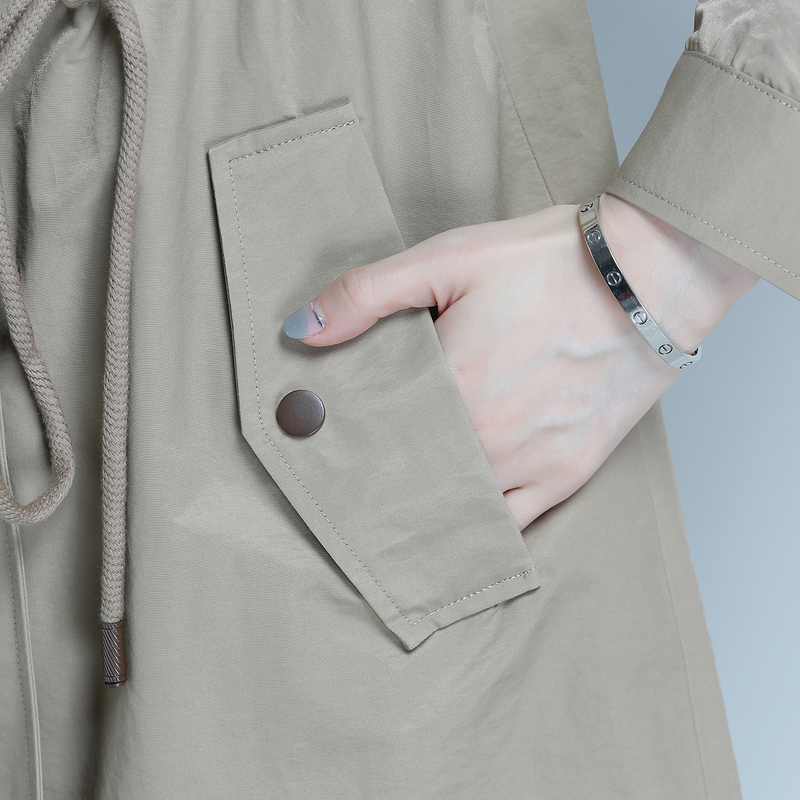 Trench pour femme en Coton - Ref 3226557 Image 5