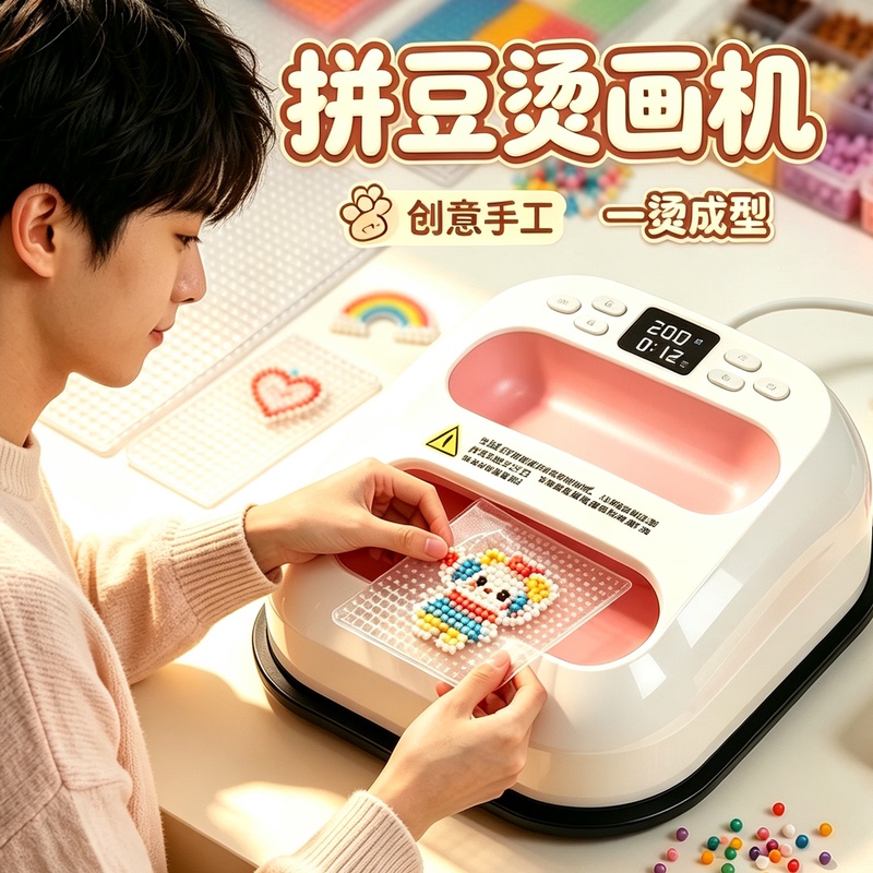 [Official Genuine Product] Kaying Lucky Core Bead Stitching Machine Special Heat Transfer Machine for Home Use Automatic Iron Heat Transfer Press Machine