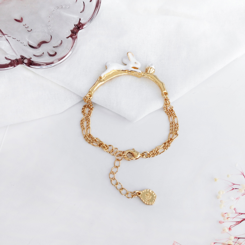 Thanh Đảo, trang sức Nhật Bản và Hàn Quốc, tuổi thơ như trẻ con, chú thỏ dễ thương, vòng tay đẹp, trang sức vòng đeo tay phong thủy