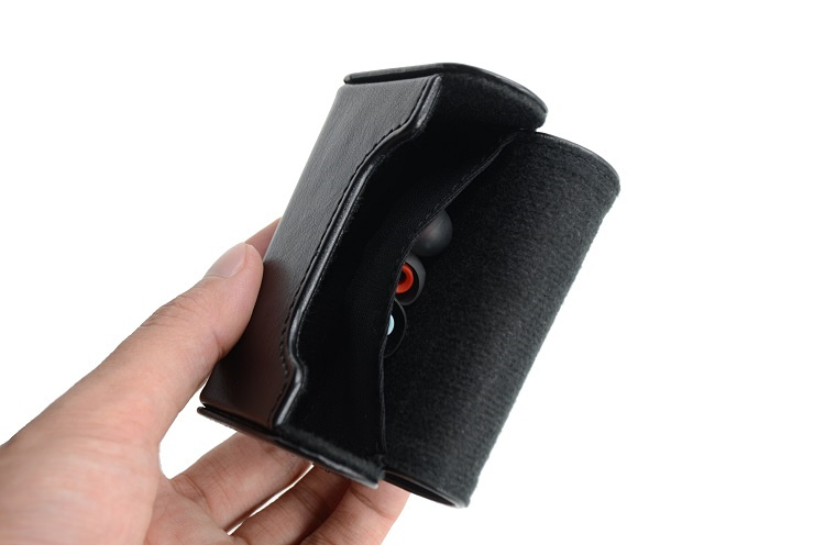 RCT khuyến nghị HZSOUND túi lưu trữ di động nén cao cấp tinh tế Hộp đựng tai nghe Bluetooth hộp lưu trữ kỹ thuật số - Lưu trữ cho sản phẩm kỹ thuật số hộp đựng tai nghe i12