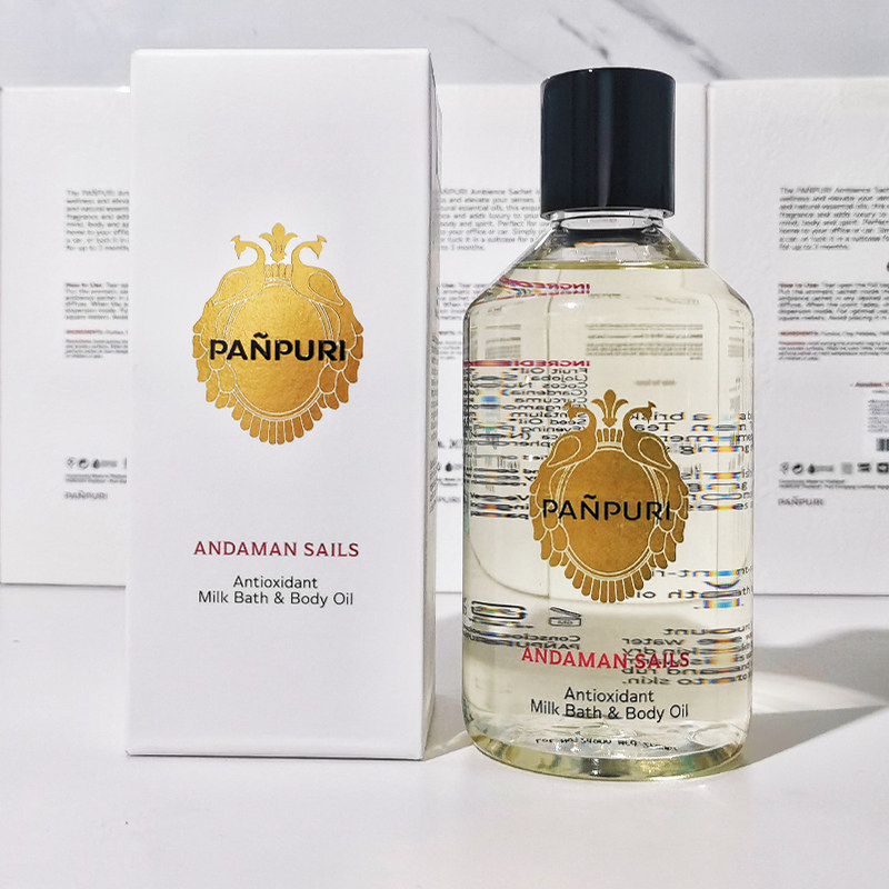 Panpuri siam water from thailand, a luxurious aromatherapy massage
