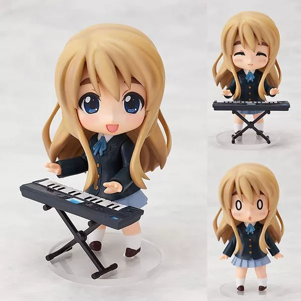 NENDOROID Глина версия Q K-ON! Светлый тон девушка клавишная исполнительница Мисс Цинь blowing готов запас
