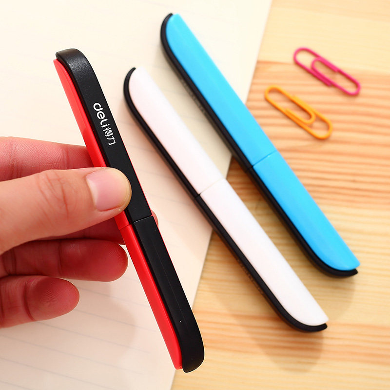 Able portable carry-on small number scissors mini pen type creative folding pen shape safe cute elementary school children with little shears multifunction home handmade children cut paper 0600