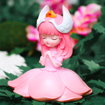 Creative home ins light luxury cute princess small decoration living room porch bedroom office desktop decoration girl