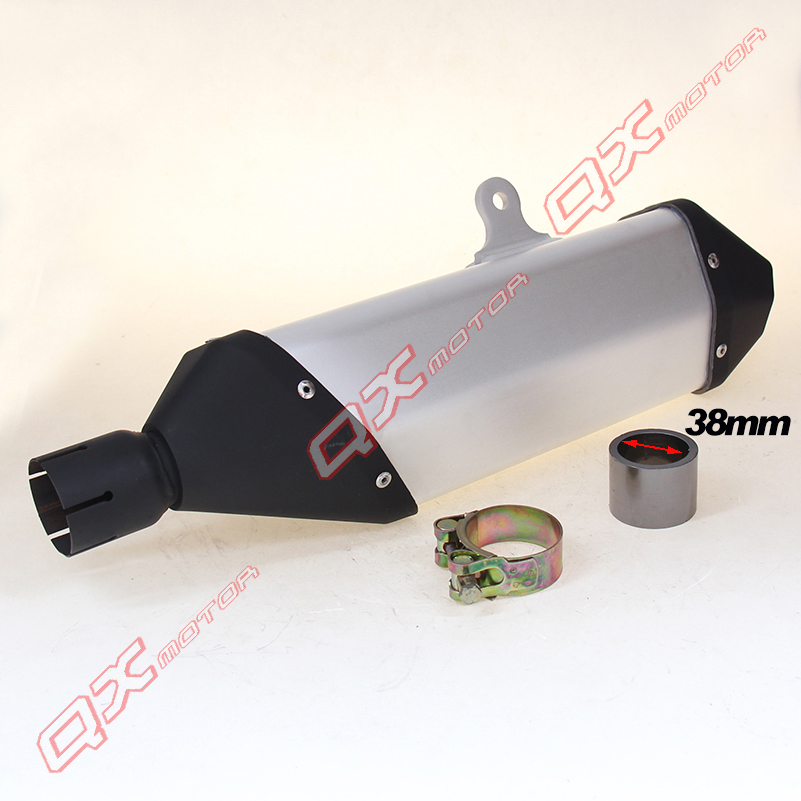 CQR XTR CRF KTM lớn off-road xe máy đường phố ống xả xe phần đuôi sửa đổi kim cương xả muffler