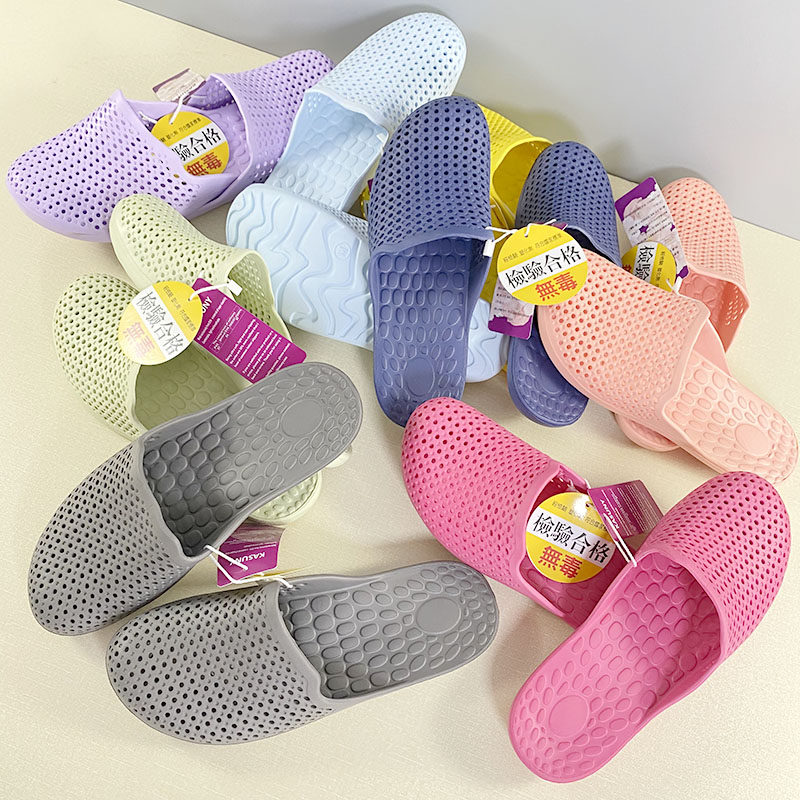 (Environmental and tasteless) export to Taiwan foreign trade tail goods easy to store slippers bathroom outdoor home Baotou sandals