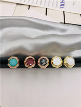 European and American foreign trade jewelry MIMCO exquisite commuter texture earrings female