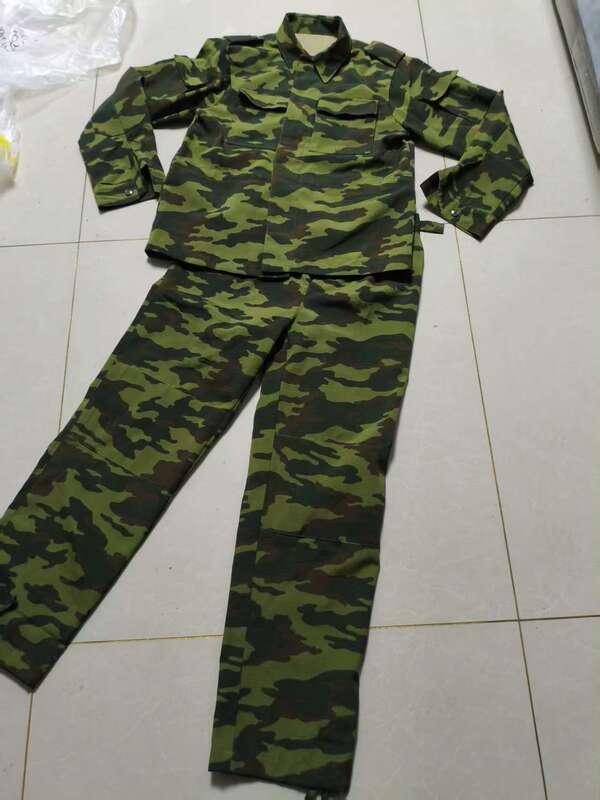 Brand New Russian Original Vdv Airborne Combat Uniform, Plaid Fabric, Horizontal Stripe Flora Camouflage