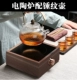 IRVEN Walnut bếp điện gốm đun sôi trà gỗ nhỏ bếp nhỏ không chọn nồi chè câm trà gia đình - Bếp điện bếp hồng ngoại và bếp từ