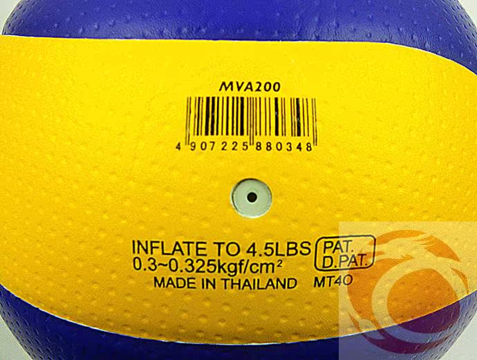 Chứng nhận bóng chuyền giải đấu bóng chuyền MIKASA Micasa chính hãng chứng nhận MVA200 / MVA300 	giá 1 quả bóng chuyền hơi	
