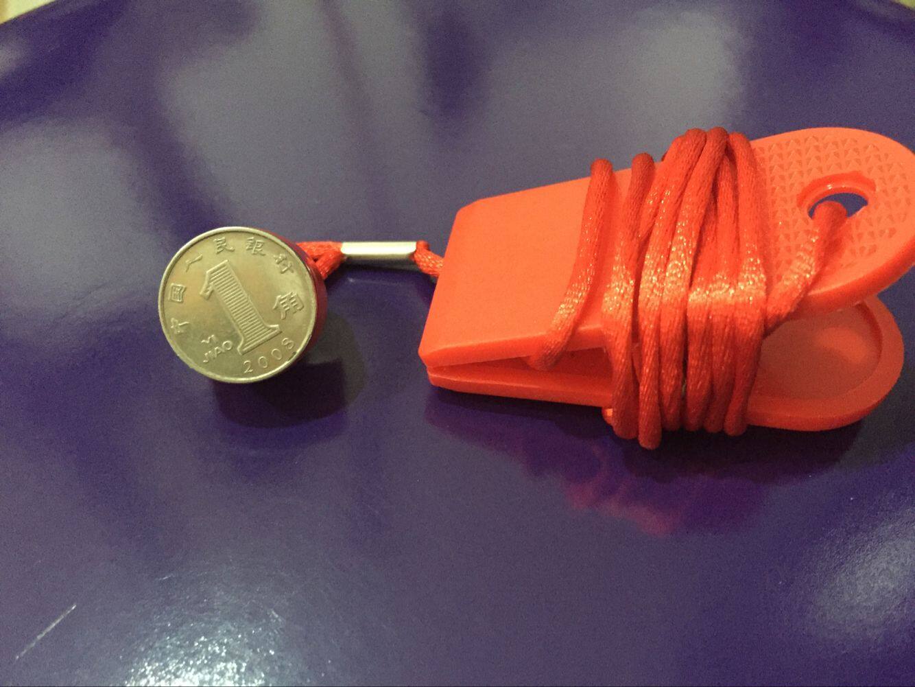 Treadmill safety switch universal magnetic buckle magnet Heisman treadmill safety lock key treadmill suction stone