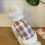 Может быть пойман в ловушку с бархатной одеждой для собак зимние домашние животные плюшевые щенки