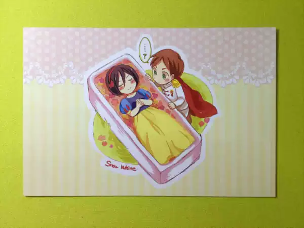 Câu chuyện cổ tích về câu chuyện cổ tích về việc đập vỡ anime Nhật Bản bị tấn công bởi 5 mảnh khổng lồ vào tấm bưu thiếp đầy - Carton / Hoạt hình liên quan những sticker cute
