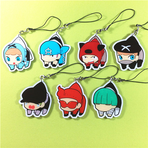 Juliet Nhật Bản anime ngoại vi Pokemon nhân vật phản diện treo lên mặt dây chuyền acrylic đầy đủ các sản phẩm mới - Carton / Hoạt hình liên quan những hình dán cute