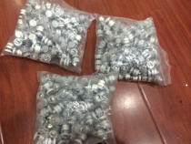 Pulsed electronic fence wire and wire connector fastener electronic fence joint aluminum alloy link screw