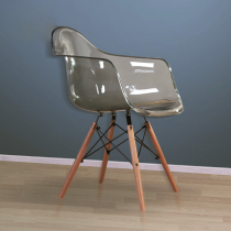 Dining Chair Eames Nordic Chair Home Creative Transparent Modern Simple Adult Chair Negotiable Back Restaurant Table Chairs