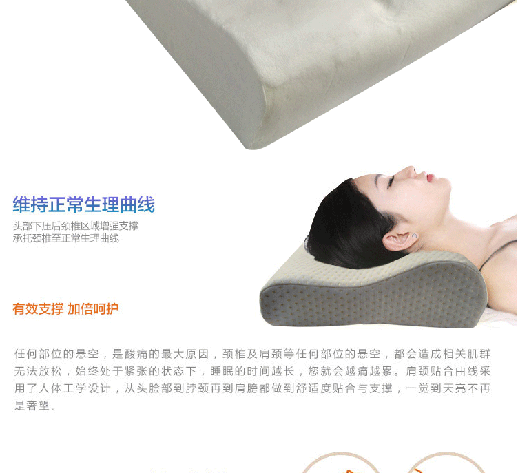 Chậm lại không gian bộ nhớ gối bông gối đơn cổ tử cung sức khỏe sửa chữa người lớn gối cổ tử cung cổ tử cung lõi - Gối gối ôm cho bà bầu