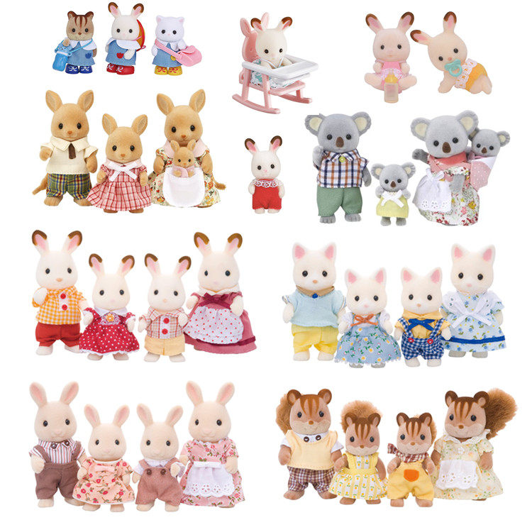 Japan's local version of Saber's family toy doll set Doll Doll House toy Sabel home