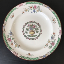 Western antique Copeland Spode British decorative plate setting plate 23cm hand-colored 1934