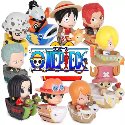 2014 McDonald's One Piece Doll Toys Japanese Animation Voyager Character Doll Set 10