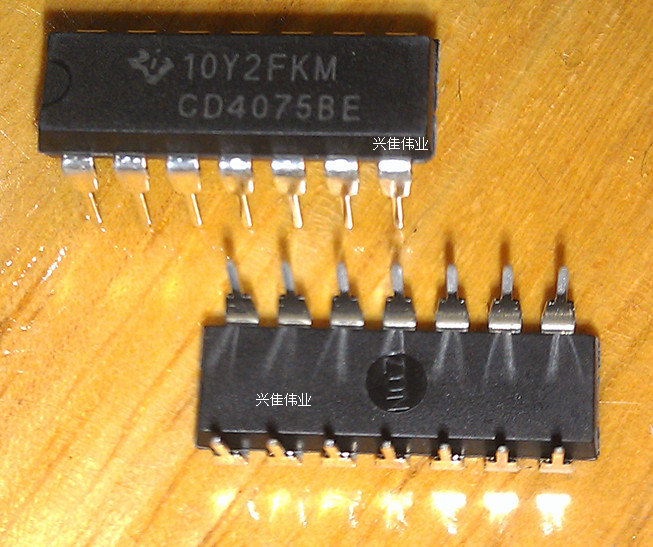 CD4075 CD4075 CD4075BE DIP14 DIP14 grid and inverter ICs