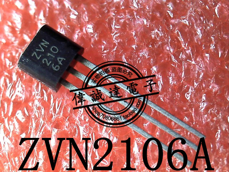 P-channel MOS field effect transistor TO-92S ZETEX new original ZVN2106A